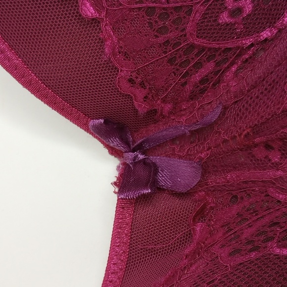 BRAS BLACK FUCHSIA BY SECRET LACE - Picture 4 of 17